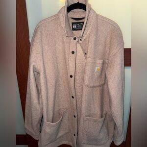 carhart loose fit blush jacket